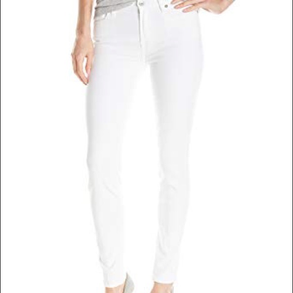 7 for all mankind white jeans